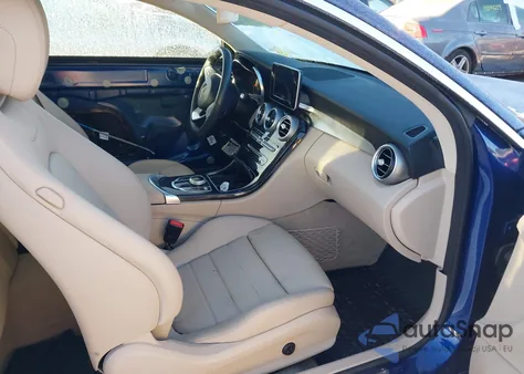 2017 Mercedes-Benz C 300 4Matic from USA, damaged, VIN WDDWJ4KB4HF449371